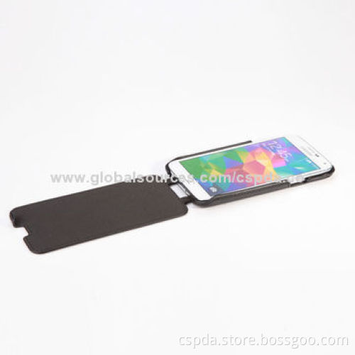 Flip PU Leather Cold Shape Cases for Samsung Galaxy S5, Different Colors are Available